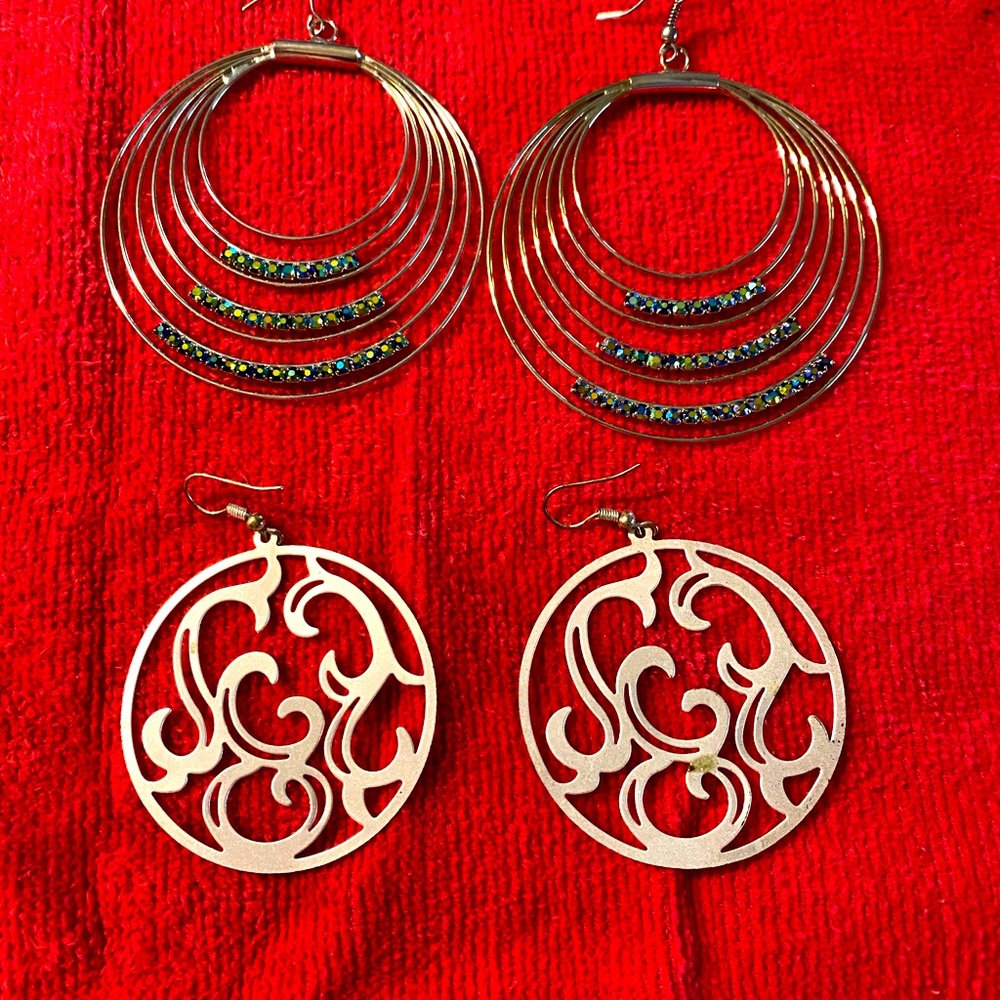 Hoop earrings